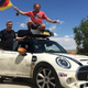 Illustration for article titled These two crazy Germans just drove a MINI Cooper AROUND THE WORLD